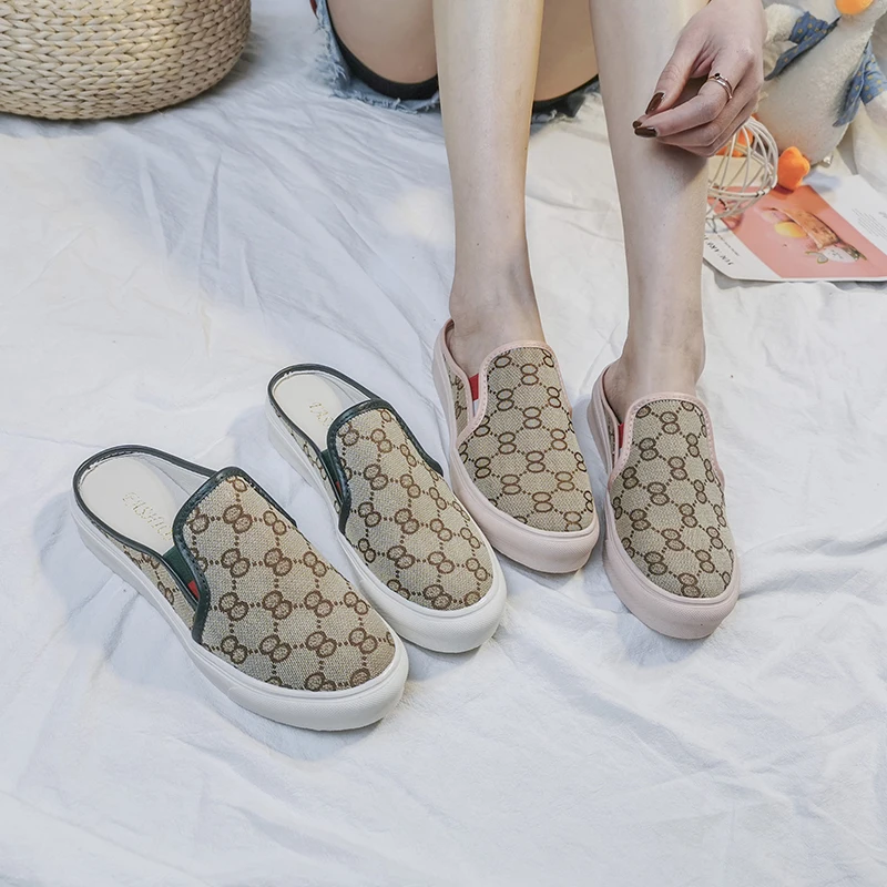 

Best Seller Women Shoe Slippers Sweet Beauty Flats Comfortable Shoes For Women Pink Korean Shoes Female Designer Brand Sneakers