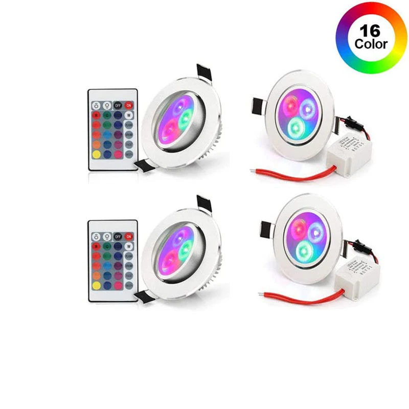 

RGB точечная лампа, гирлянда, светодиодный светильник, встроенные пятна с регулируемой яркостью, коммерческий светильник, s-образный рабочий ...