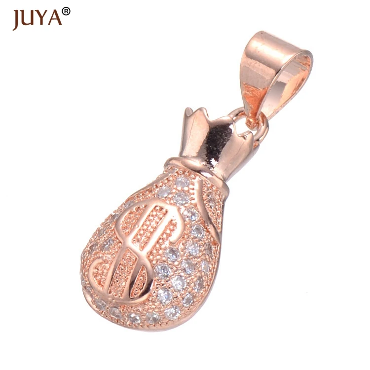 rose gold Juya 8 стилей модный Слон/замок и ключ/детская ножка/лук/Кот/клубника/доллар-кошелек/Подвески в виде рыбьей кости для изготовления ювелирных изделий - Окраска металла: rose gold