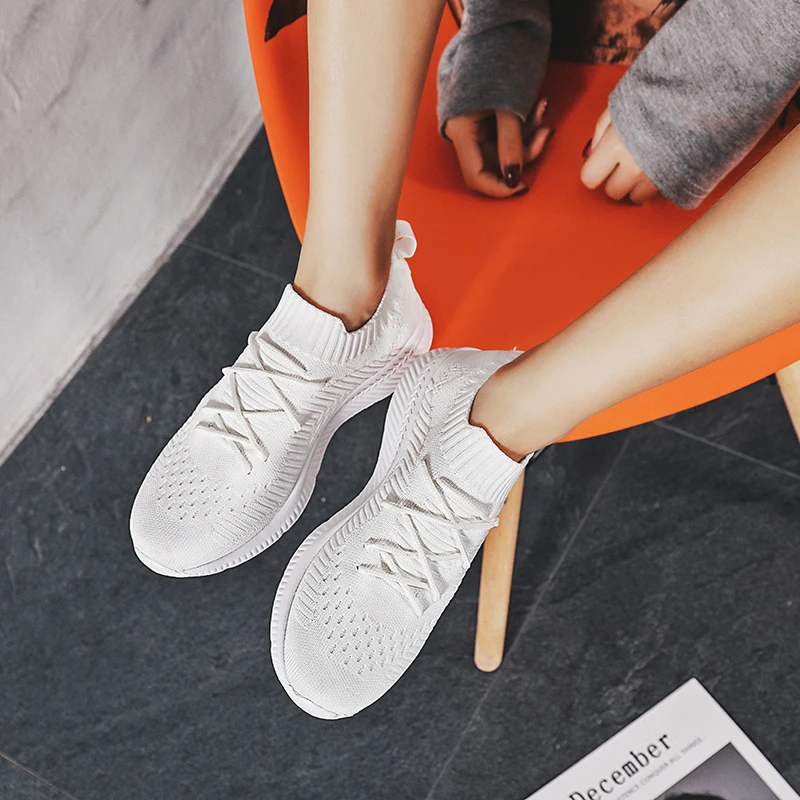 Кроссовки для мужчин и женщин, удобная мягкая повседневная обувь до щиколотки, простая обувь для взрослых, на плоской подошве, для спортзала от AliExpress WW