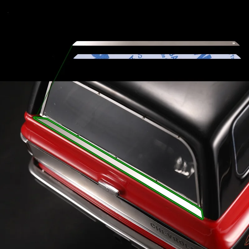 1/10 RC гусеничная лента для заднего стекла с яркими краями Traxxas TRX4 Chevrolet K5 Blazer|Детали