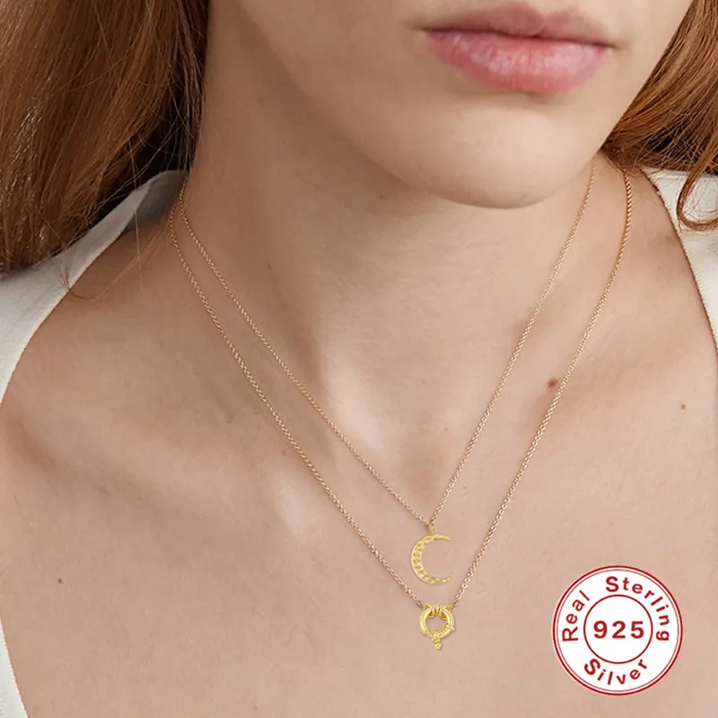 Ожерелье ROXI с круглым кулоном для женщин Винтажный дизайн подарок на свадьбу и