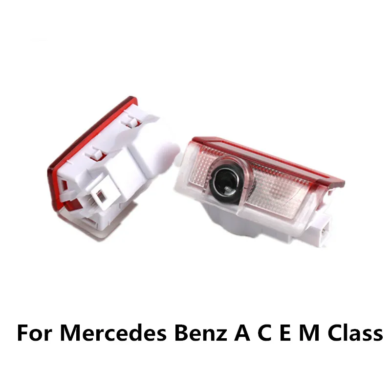 2X для Mercedes Benz W212 AMG W205 W213 GLA W246 GLC W166 GLE W176 W177 ГСЛ Led пригласительные огни в дверь