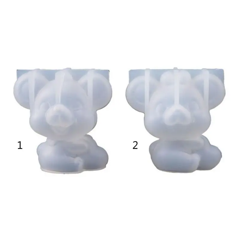 

Silicone Fortune Mouse Mold Decor Epoxy Resin Jewelry Making Mould DIY Handmade 85LB
