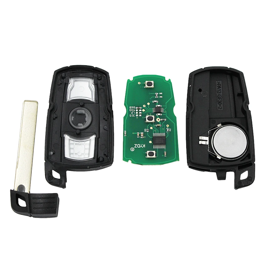 10 шт./лот умный пульт дистанционного управления брелок 3 кнопки ID7944 чип 868 МГц для