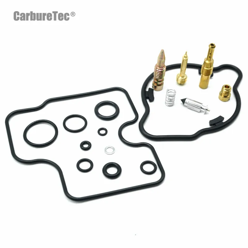 

For HONDA CB600F 1998 1999 2000 - 2002 CB 600 F Carburetor Rebuild Kit Chamber Seal Repair Main Slow Jet Parts Float Vavle Set