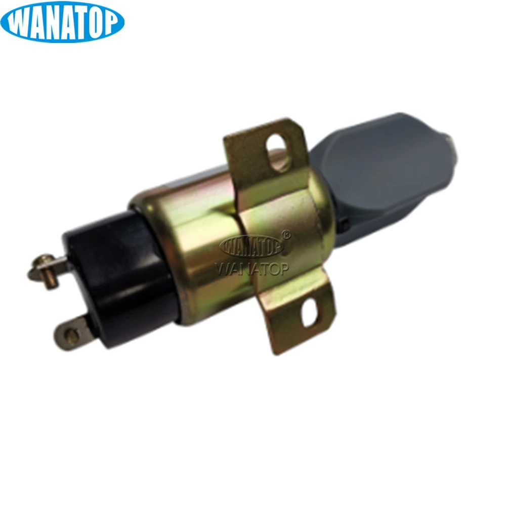 

Excavator Fuel Shutdown Solenoid 1504-12A6U1B1S2 1504-24A6U1B1S2 1502-12D6U1B1S1A 129470-67320 For Yanmar Diesel Engine