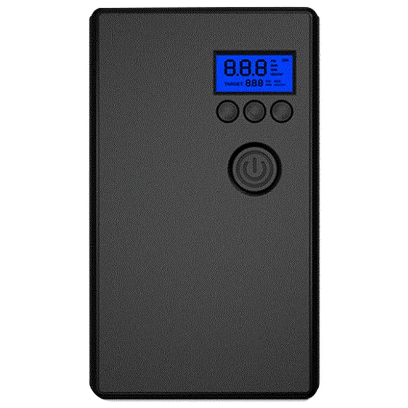 安い エアーコンプレッサータイヤインフレータタイヤポンプデジタル圧力ゲージ電気コードレス空気ポンプ