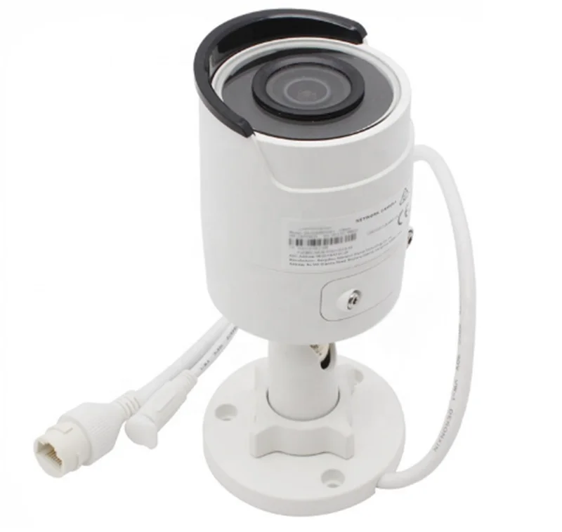 

Original HIK English DS-2CD2063G0-I 6MP Replace DS-2CD2055FWD-I Mini Bullet POE Network IP IR Metal Camera Support H265