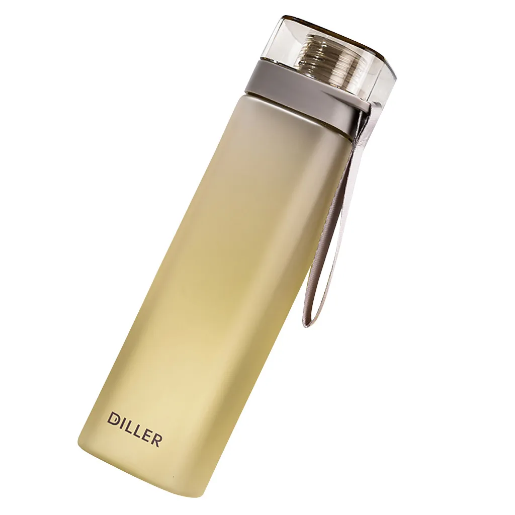 Модная простая индивидуальная квадратная пластиковая чашка 700 мл чиллер большой