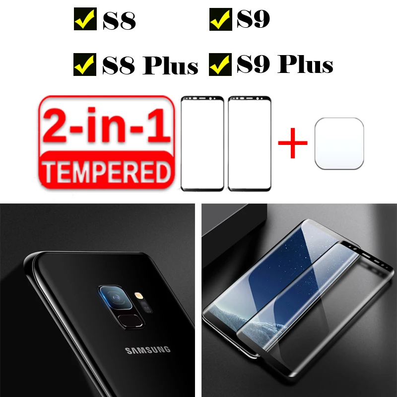 2в1 чехол для телефона на samsung galaxy s8 plus s9 8 9plus бампер крышка cam с объективом камеры