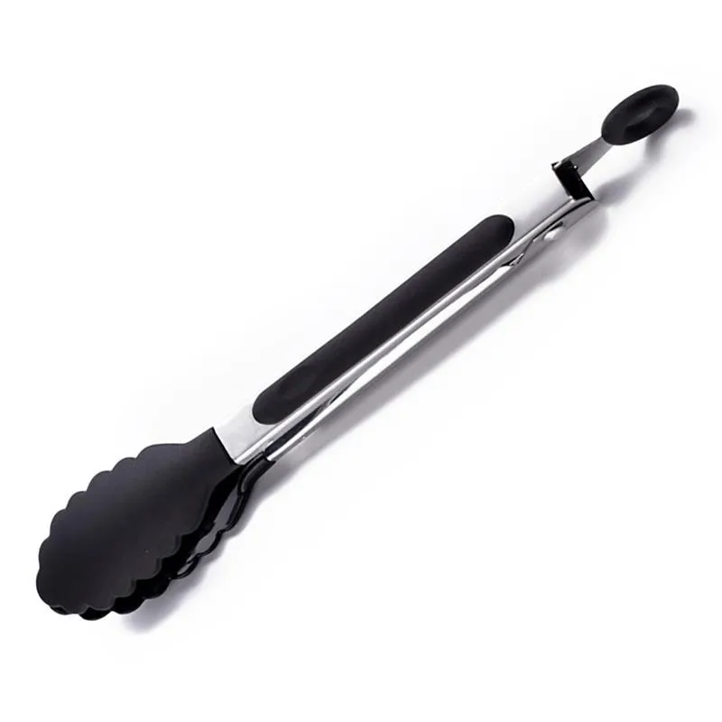 

Kitchen Clip Barbecue Tool High Temperature Resistant Silica Gel Nylon Food Clip Food Clip Stainless Steel Silica Gel Bread Clip