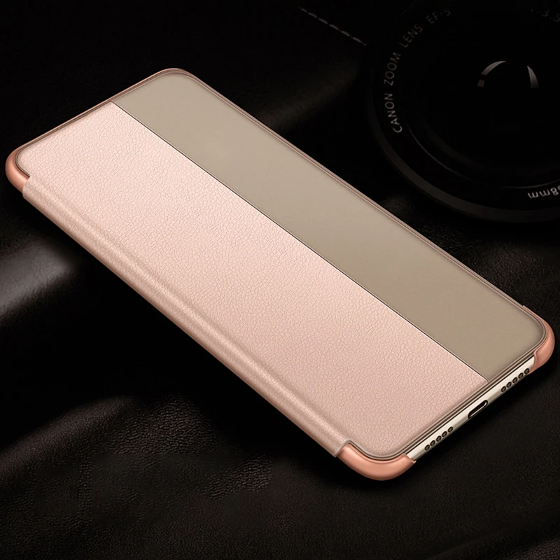 Rose Gold Чехол, защитный чехол для samsung A70, кожаный флип-чехол для samsung Galaxy A10 A20 A30 A40 A50 A60 Fundas - Цвет: Rose Gold