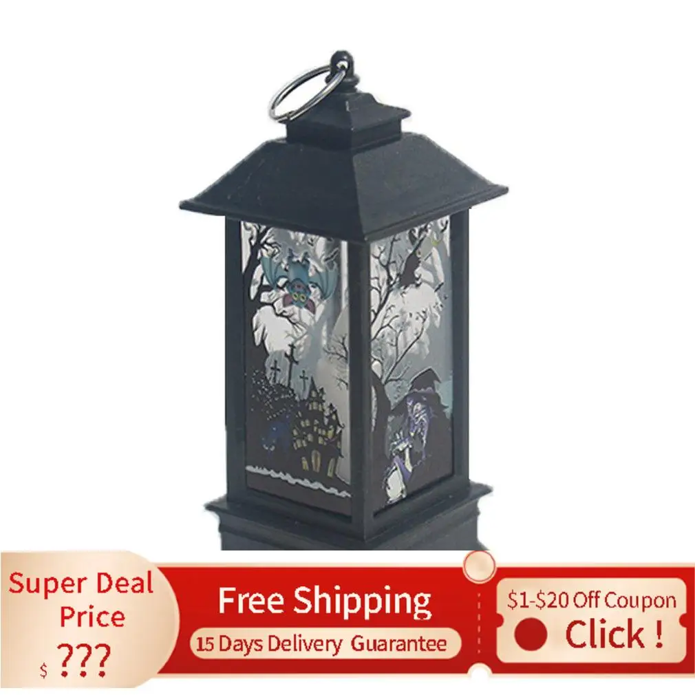 

Светодиодная лампа для украшения чая, светодиодная лампа для Хэллоуина, вечевечерние, домашнего освещения, новый год 2022