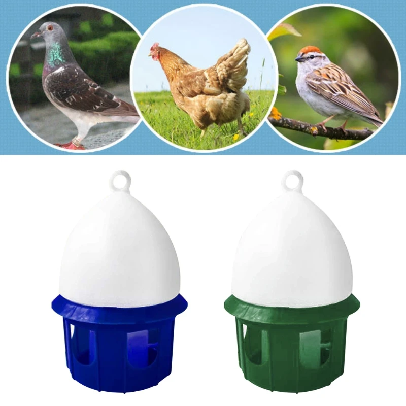 

4L/ 6L/ 8L/ 10L Plastic Birds Drinker Pigeon Waterer Portable Bird Water Feeder Durable Automatic Water Container for Doves