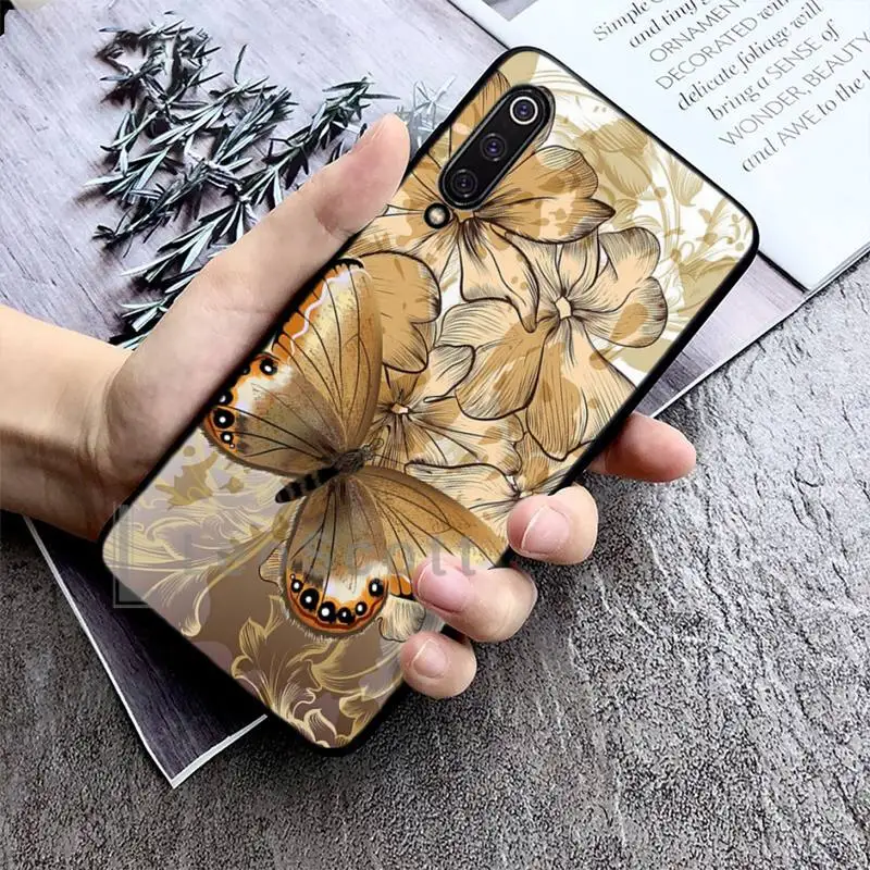 

Beautiful Flower Leaf Phone Case For Xiaomi Mi A1 A2 5 6 6PLUS 8 9 SE Lite MIX 2 2S MAX 2 3 Pocophone F1