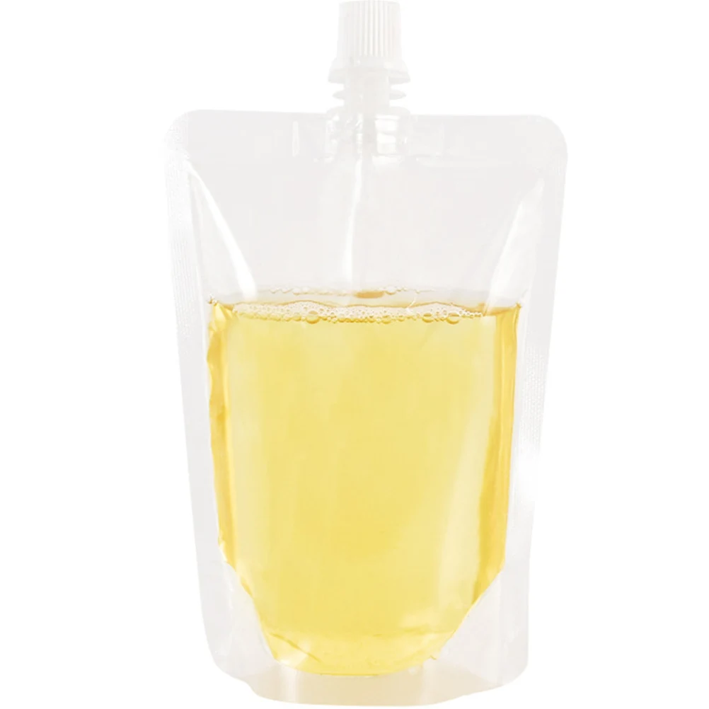 100pcs Drink Flask Liquor Pouch Reusable Beverages Drinking Flasks With Funnel For Camping Party Outdoor 100ML 200ML 250ML 300ML | Дом и сад