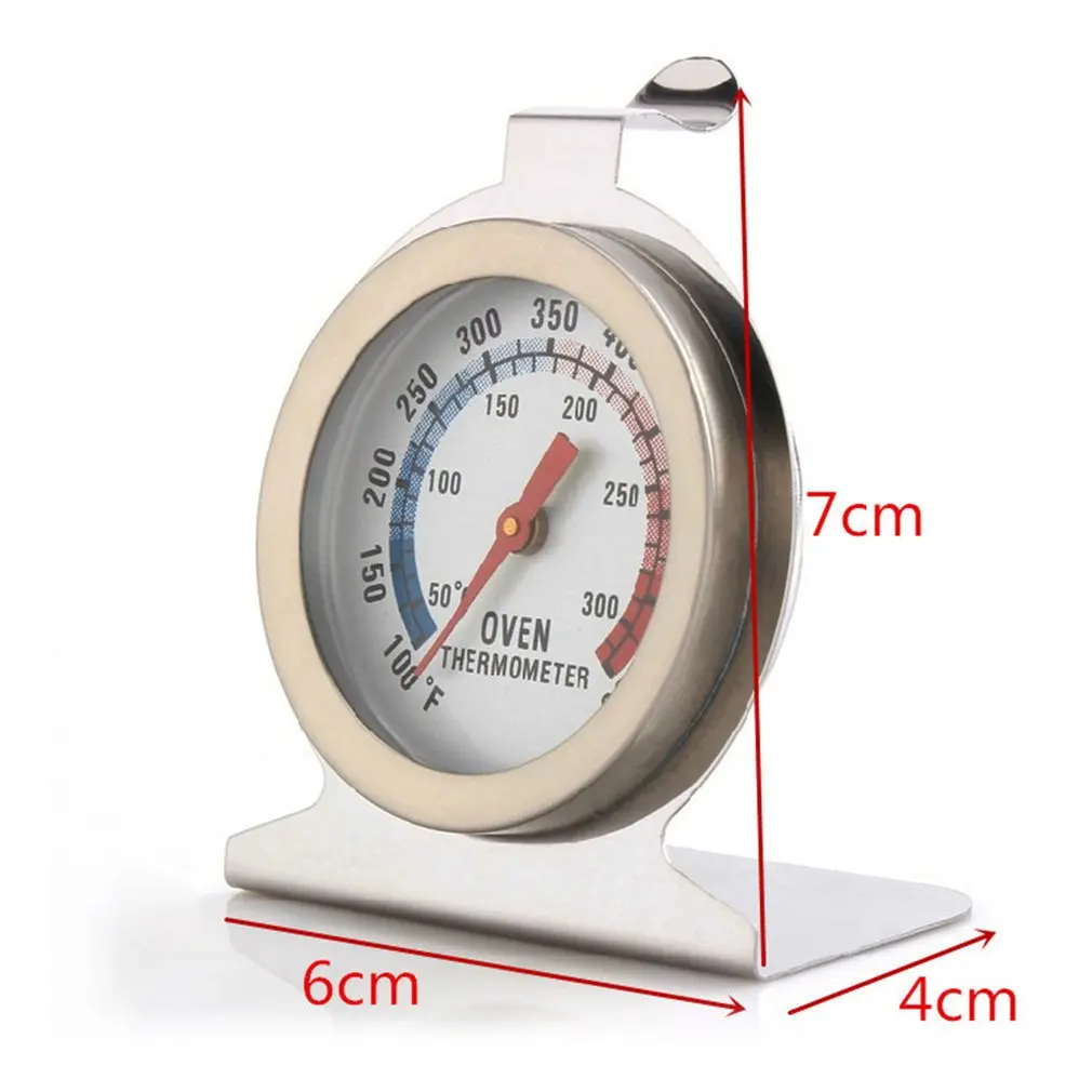 

1PC Cooking Food Meat Dial Stainless Steel Oven Thermometer Gauge Kitchen Oven Thermometer Measures Home Cook Supplies