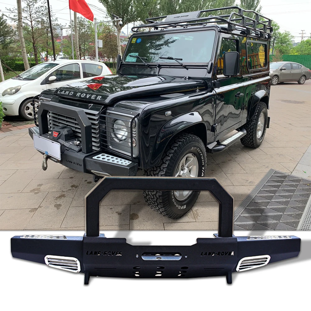 4x4 аксессуары передний бампер U бар для Land rover Defender 90 110 bull БАР оригинальный тип