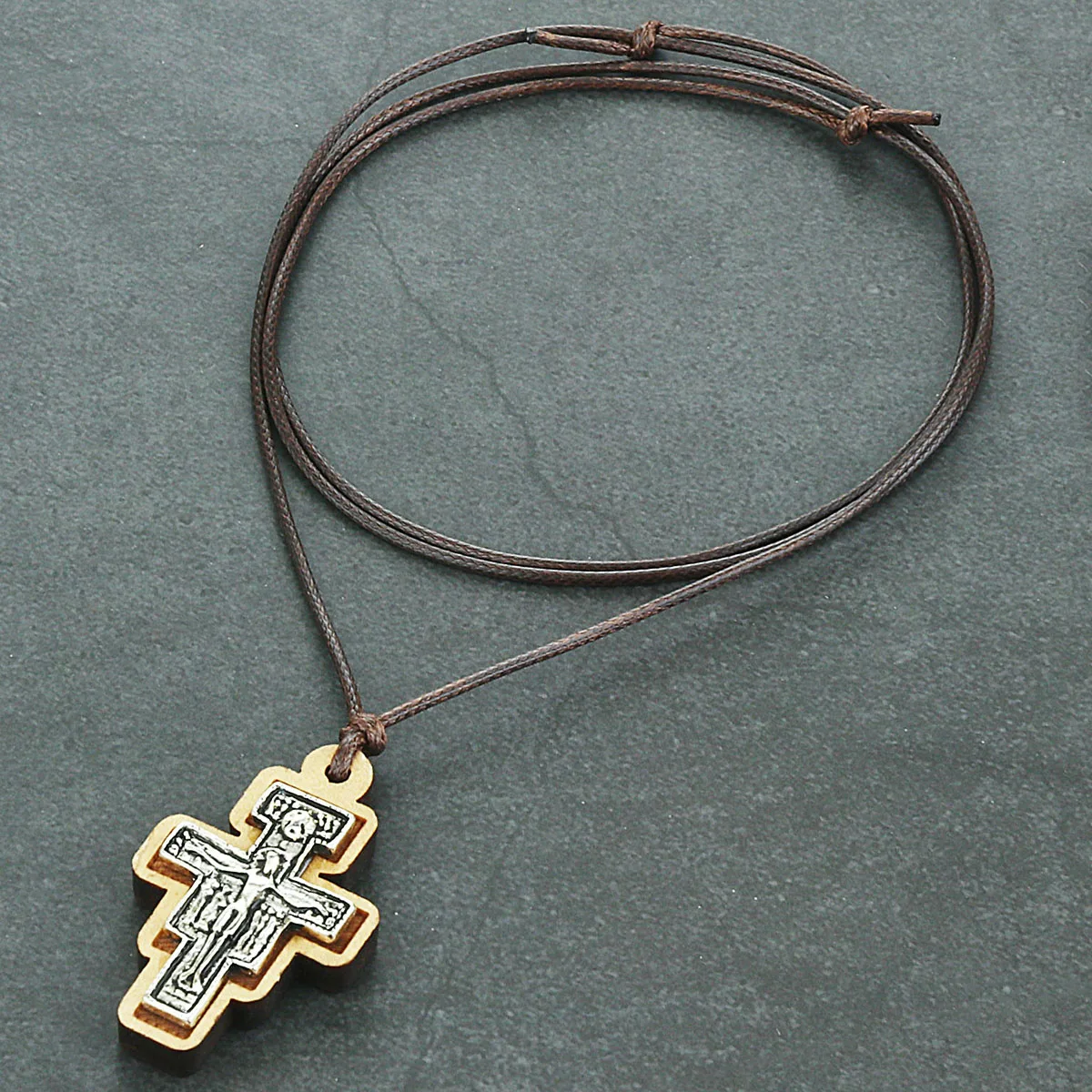 Церкви ожерелья для мужчин и женщин веревочные с кулоном религиозная бижутерия