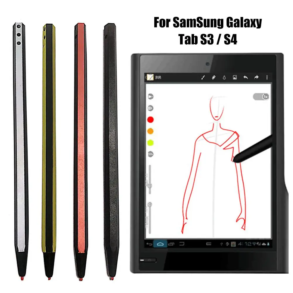 Сенсорный экран Yuanlin Stylus S Pen для Samsung Galaxy Note 1 2 3 8 9 10 Tab S3 S4 стилус 타블 | Компьютеры и