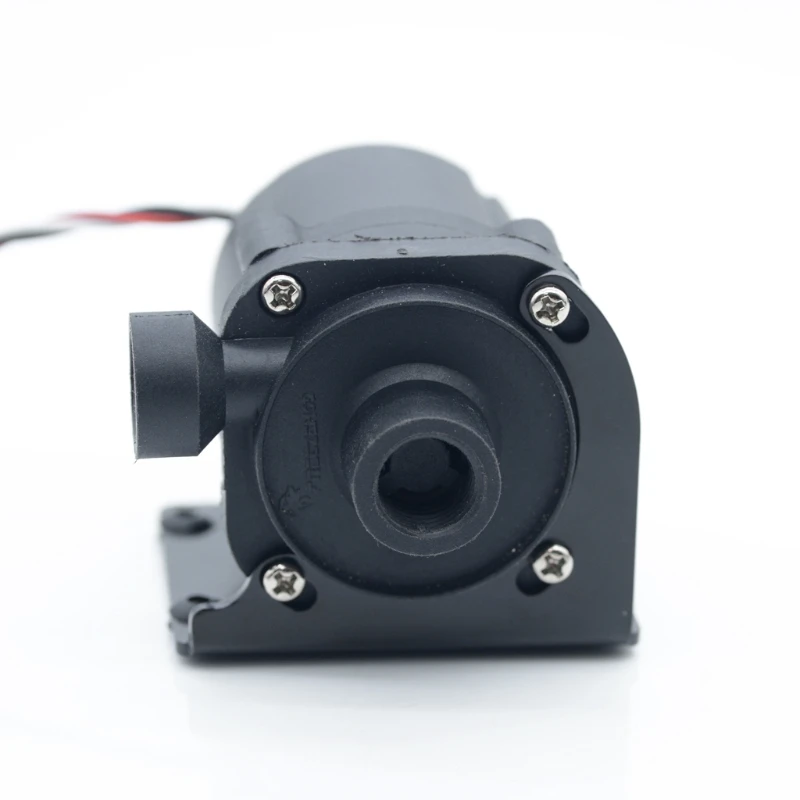 

LX0B SC600 12V Computer Water Cooling Pump 600 L/H G1/4" Input and Left Output Damping Ceramic Shaft Core With Mounting Bracket