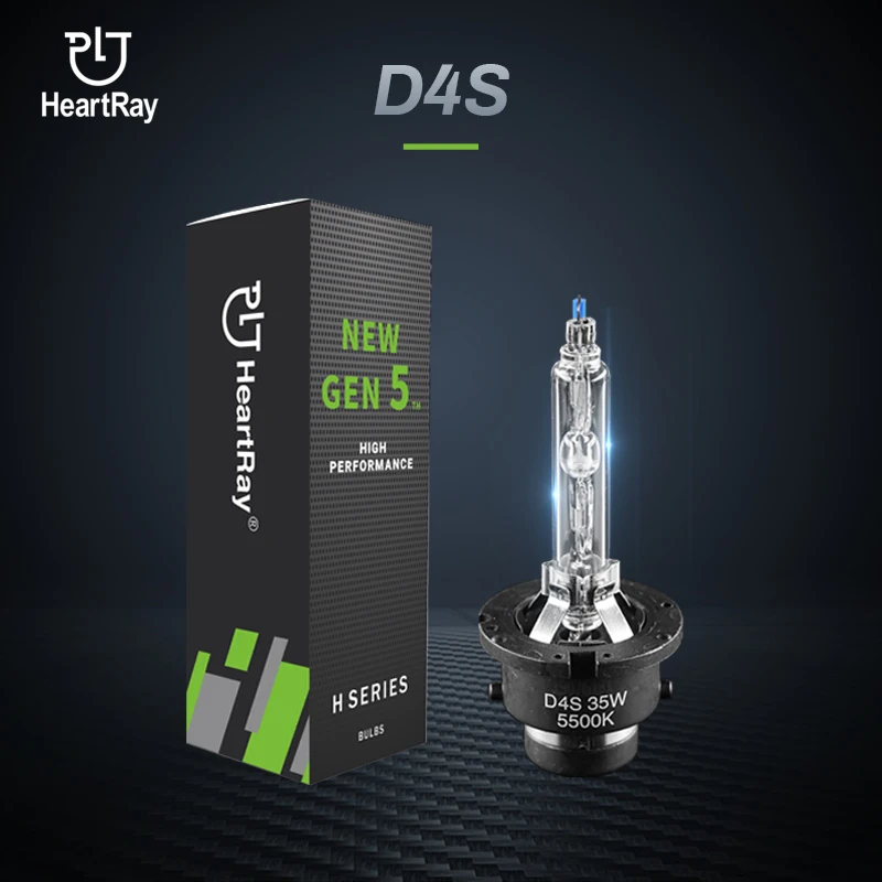 

HeartRay car accessories 5th D4S D4R 12v 35W Original Quality Automotive HID xenon headlight bulb 4300K 5500K 6500K 8000lm