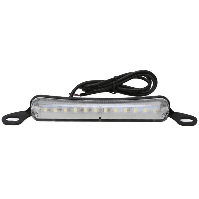 

Универсальный Болтовой держатель номерного знака 12-SMD, встроенное ксеноновое белосветодиодный светодиодное Освещение номерного знака