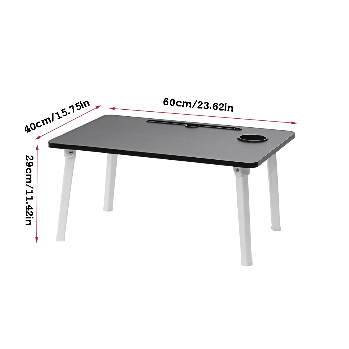 

60x40x29cm Portable Laptop Table Desk Foldable Legs Cozy Stand Notebook Tray Sofa Bed Study Table Computer Desks Tablet Holder