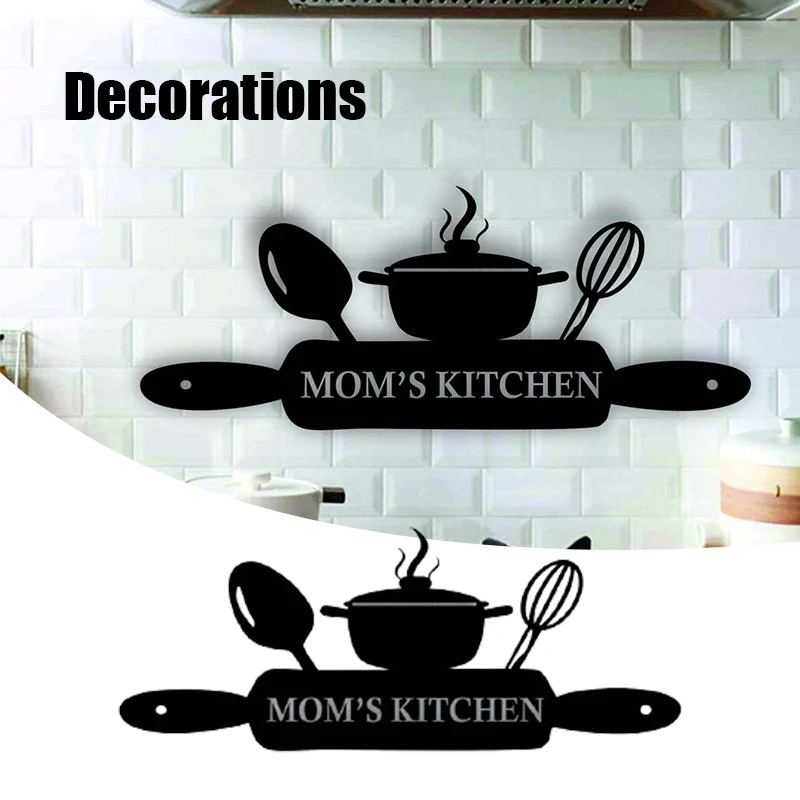 

2021 Kitchen Wall Decoration Art Logo Cooking Gift Housewarming Gift Restaurant Wall Farmhouse Decoration @LS