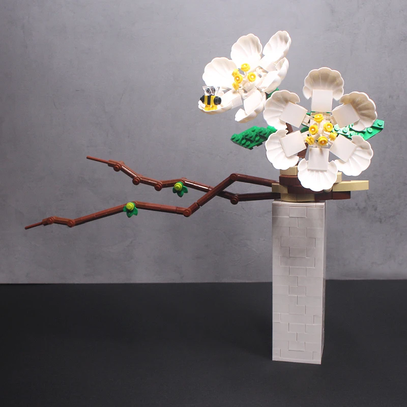 

Flower Vase Building Blocks Toys Decoration Compatible Major Brand Kids Toys Early Learning MOC Education Gifts