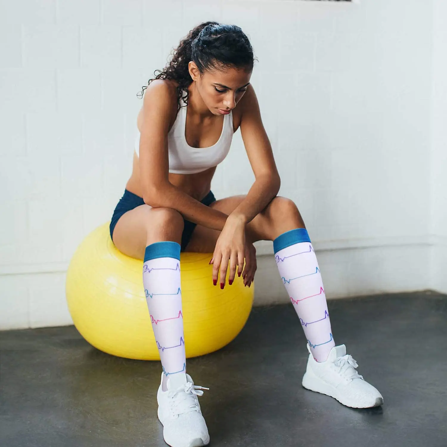 Compression Stockings Golf Football Socks Outdoor Sport Football Socks Soccer Compression Sock