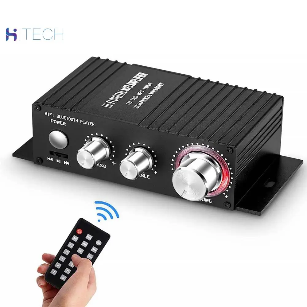 Мини Bluetooth 4 2 цифровой усилитель мощности HiFi стерео аудио без потерь 100 Вт