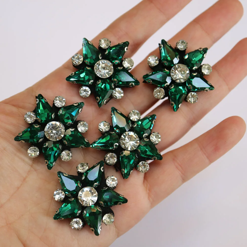 5pc/lot Handmade Star beaded patches for clothing DIY rhinestone sequins Sew on patch embroidery appliques parche ropa | Дом и сад