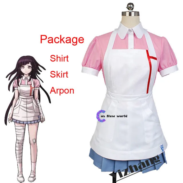 Аниме Danganronpa 2 Nanami Chiaki Коидзуми Mahiru Mikan Tsumiki Косплэй костюм Mioda Униформа Ибуки