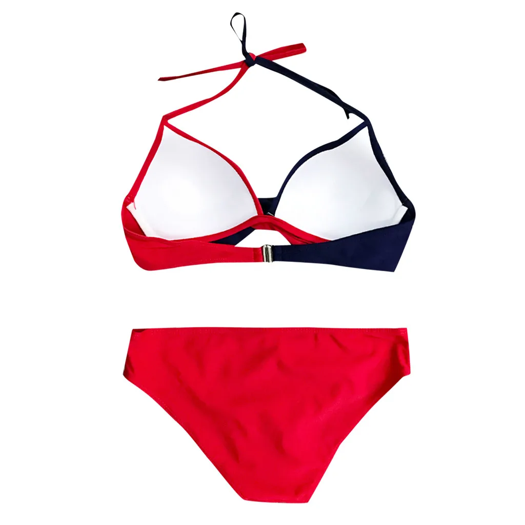 

2021 Sexy Bikini Swimsuit Women Padded Push-up Bra Bikini Set Swimsuit Bathing Suit Swimwear Maillot De Bain Femme Dropshipping