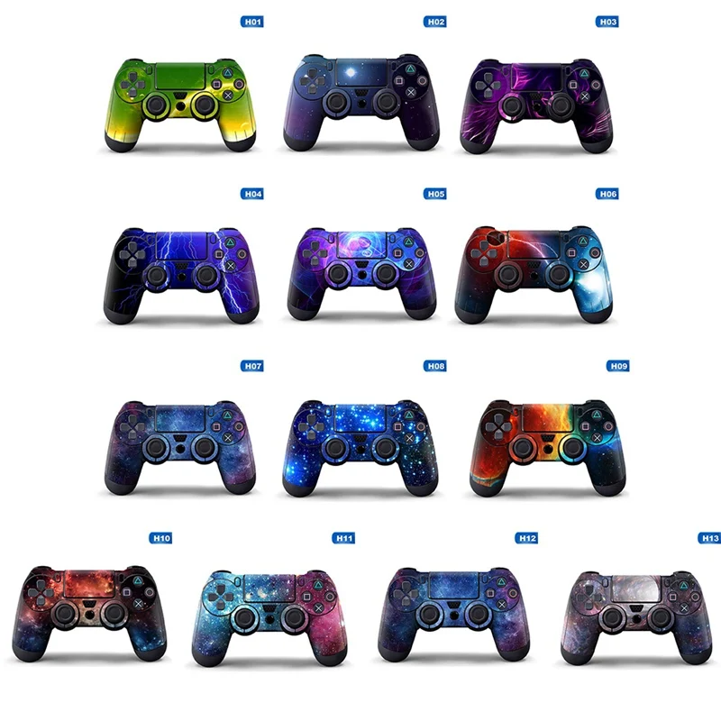 

For Playstation 4 Sky Full Cover Controller Stickers for Dualshock 4 Gamepad Vinyl Skins Decals for PS4 Sticker 1PC