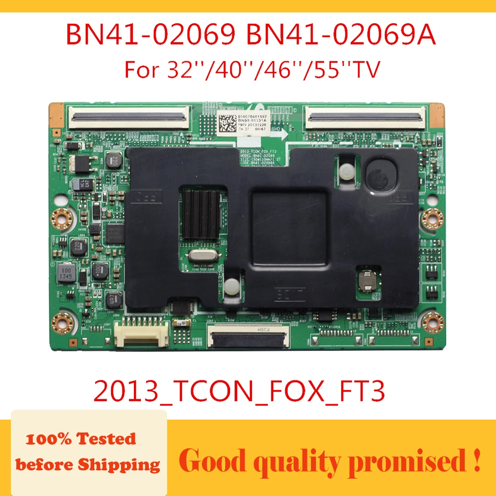 

BN41-02069 BN41-02069A Tcon Board For SAMSUNG UN55F6100AFXZA ... etc. 2013_TCON_FOX_FT3 Original Product TV Parts Free Shipping