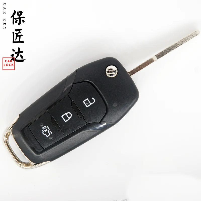 BaoJiangDd Автомобильный ключ подходит для Ford Range Mondeo Fueruis Ranger F150 складной 433 МГц ID49 PCF7945