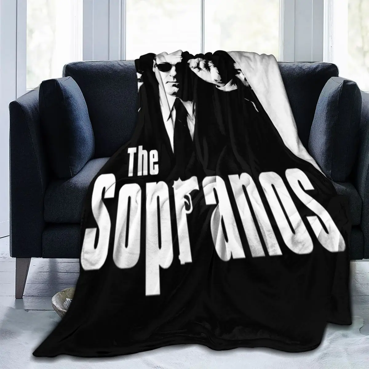

Декорирующая Манта franela antideslizante, The Sopranos