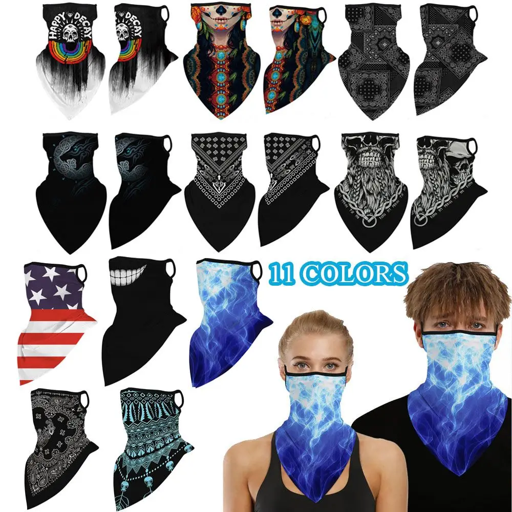 

Sport Anti-UV Bandana Triangle Face Magic Ski Tube Scarf Fishing Cycling Running Hiking Neck Gaiter Cover Headband