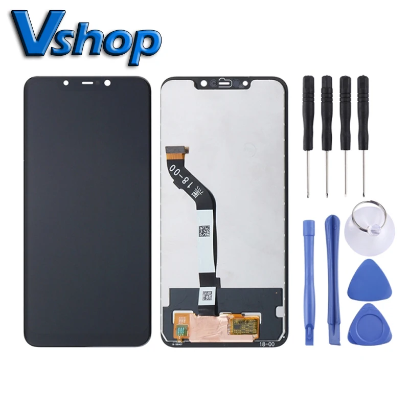 Дигитайзер сенсорного ЖК-экрана в сборе для Xiaomi Pocophone F1 мобильный телефон