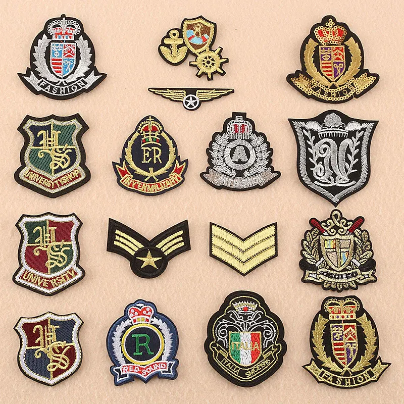 

Badge Cap Badge Embroidered Patches Clothing Accessories Patch Stickers Embroidery Cloth Stickers Hat Bag Cartoon Hole Repair