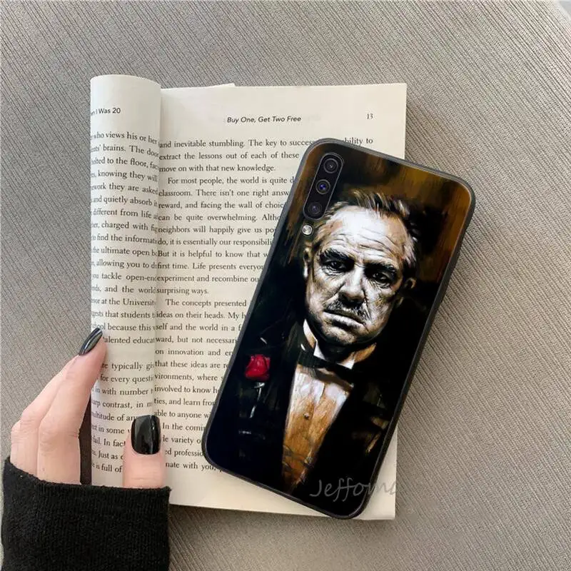 

godfather god father Phone Case For Samsung galaxy S note 7 8 9 10 20 fe edge A 6 10 20 30 50 51 70 lite plus Soft Silicone