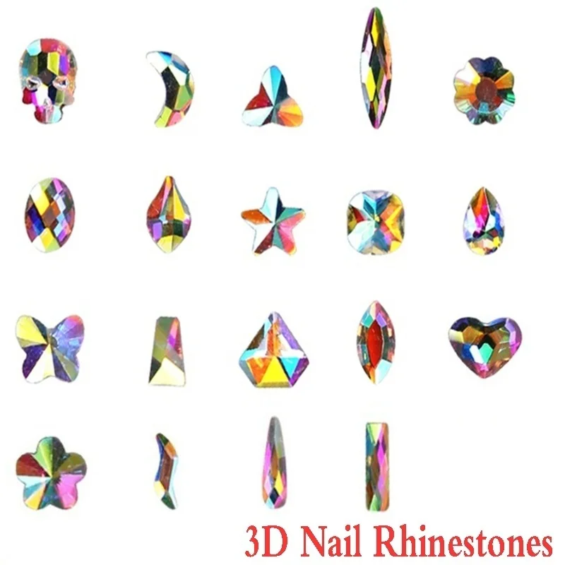 20 шт. маленькая форма Топ кристалл AB чешские хрустальные стразы падение лошадь