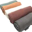 Муслиновое детское одеяло 70% хлопок 120*120 см, мягкое одеяло для новорожденных, двухслойная легкая ткань для купания, пеленание, накидка в коляску