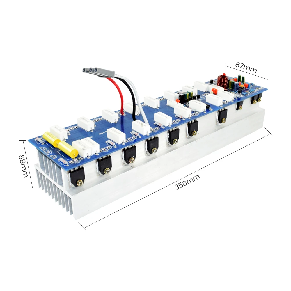 AIYIMA усилитель мощности платы Hi Fi NJW0281/NJW0302 ON Semiconductor Mono 650W звука 2SA1837/2SC4793|Усилители