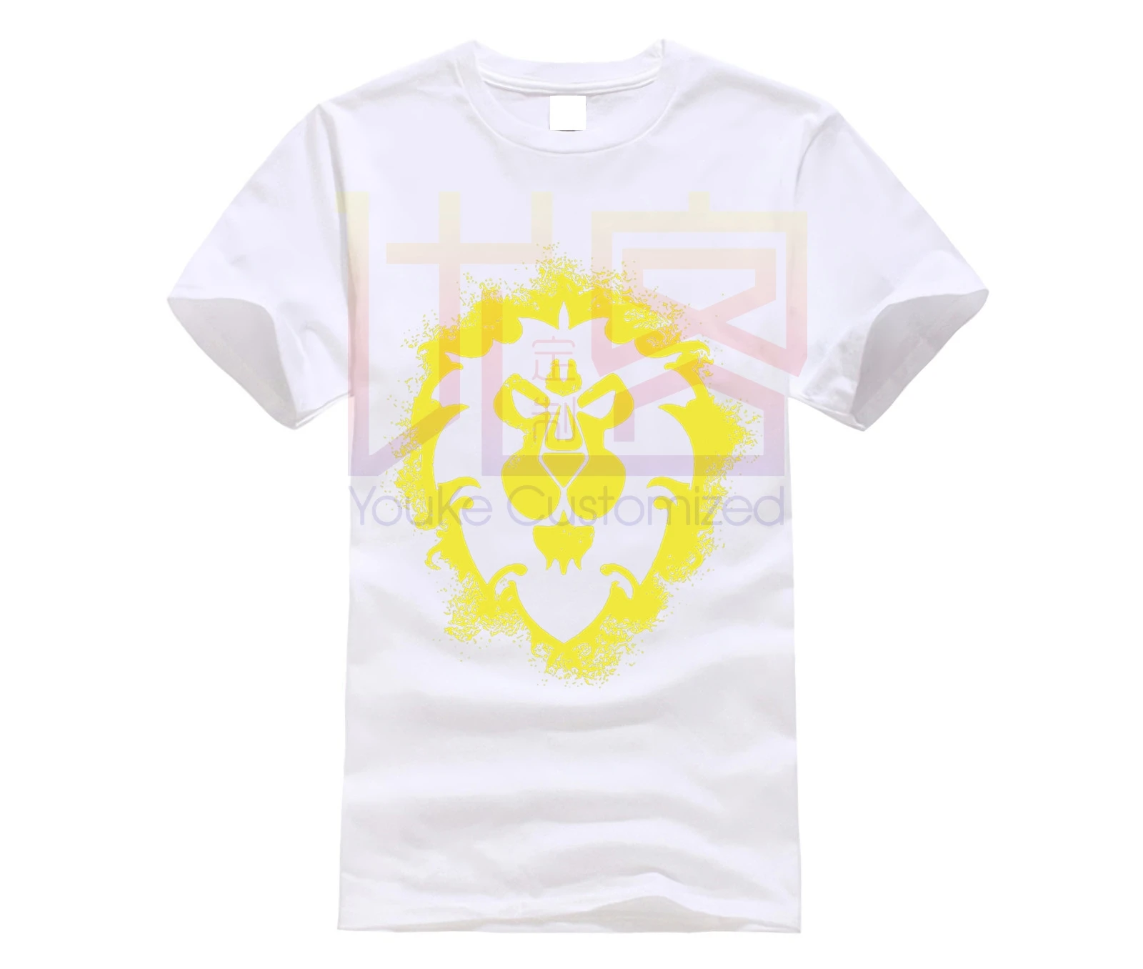 Футболка World of Warcraft Alliance - WoW Premium Fanshirt 100% Baumwolle унисекс | Мужская одежда