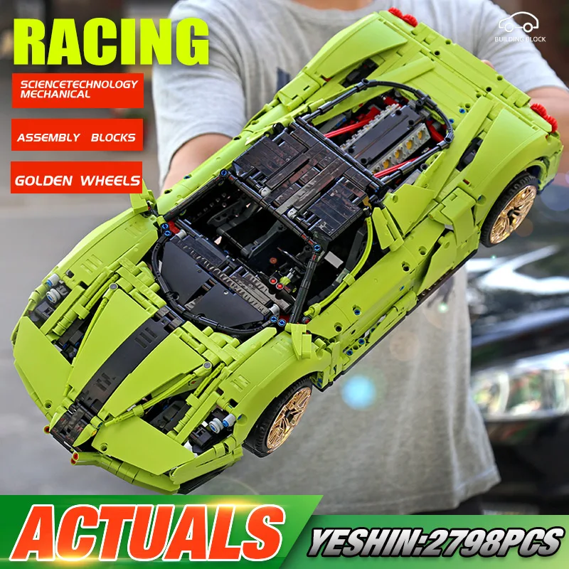 Форма King 13074 модель автомобиля 1:8 совместимая с реальным железом Enzo строительные