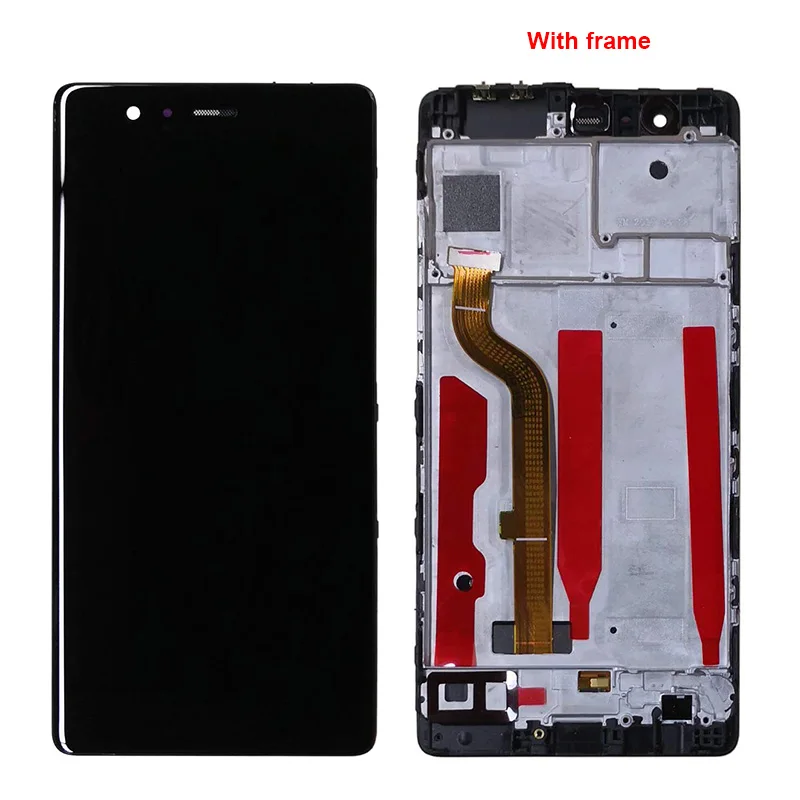 С ЖК-дисплеем для Huawei P9 ЖК-дисплей EVA-L09 EVA-L19 ЖК-экран сенсорная панель с сенсорным
